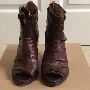 Freebird Leather Booties